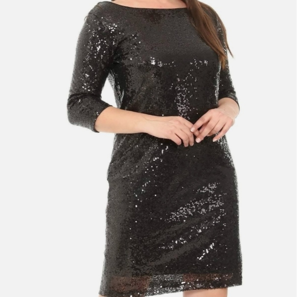 Pink tartan dress
